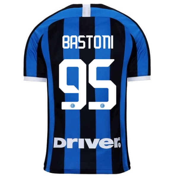Camiseta Inter Milan NO.95 Bastoni 1ª 2019-2020 Azul